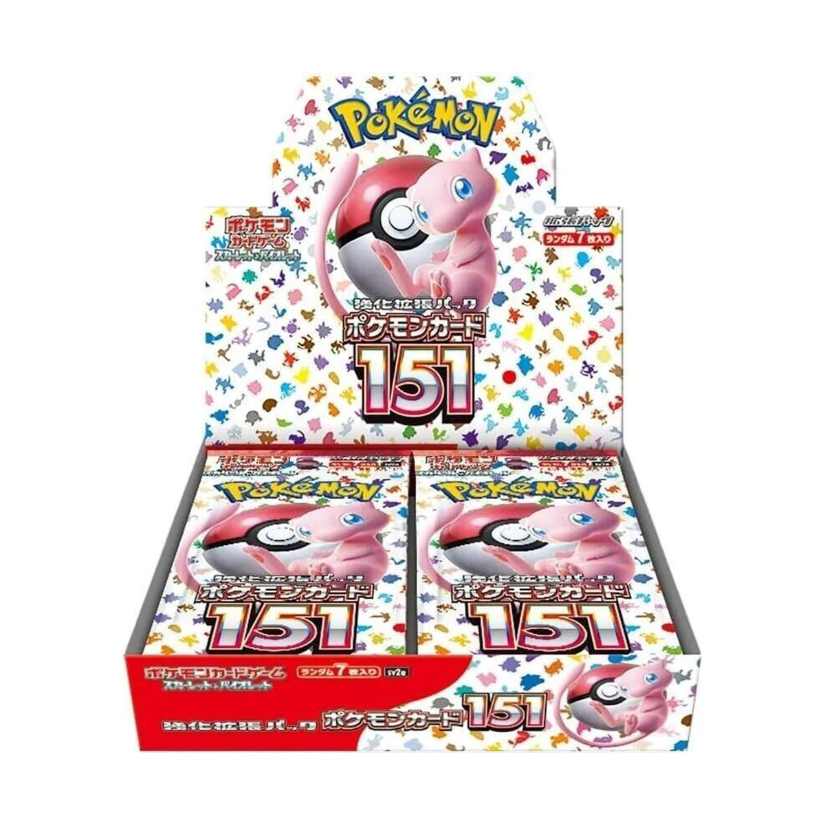 Booster Box Pokémon Card 151 (Japonés) — caja sellada